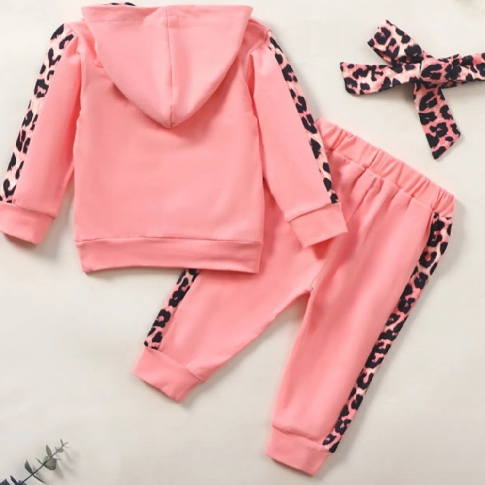 Three Piece Jogger Set Sz 6-9M - Picture 2 of 5